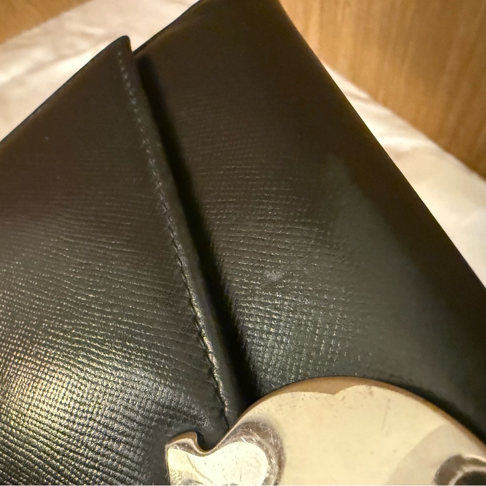 Ferragamo Black Saffiano Leather Continental Wallet – Moderate Wear - Picture 5 of 12